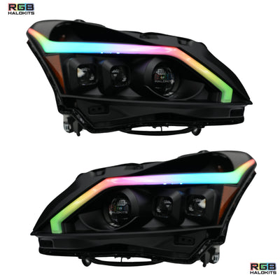 (2010-2013) Infiniti G37 Multicolor Flow DRL Boards (for Spyder Headlights only)