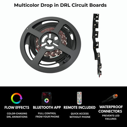 Infiniti Q50 Multicolor Flow DRL Boards (2014-2024)