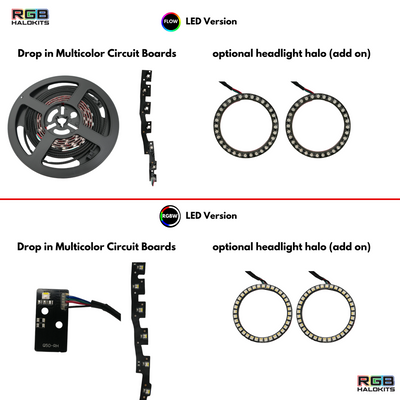 Infiniti Q50 Multicolor Flow DRL Boards (2014-2024)