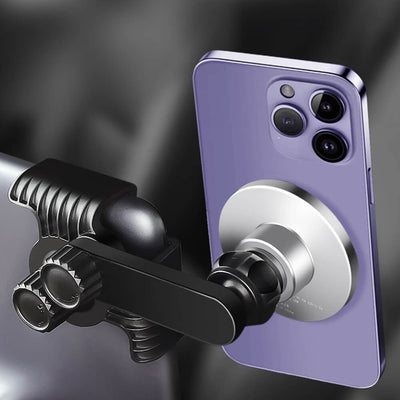 Dual 360° Rotating Magnetic Phone Holder - wireless charging feature