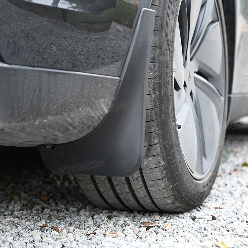 Model Y Juniper Fender Mud Flaps against elements