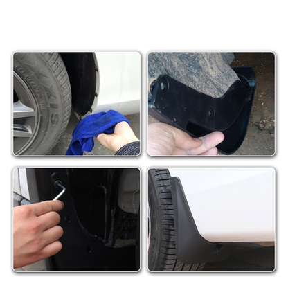 Model Y Juniper Fender Mud Flaps installed view