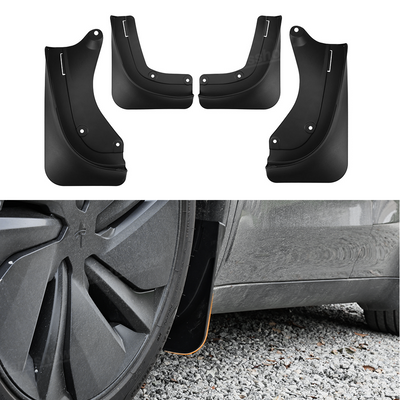 Model Y Juniper Fender Mud Flaps front view