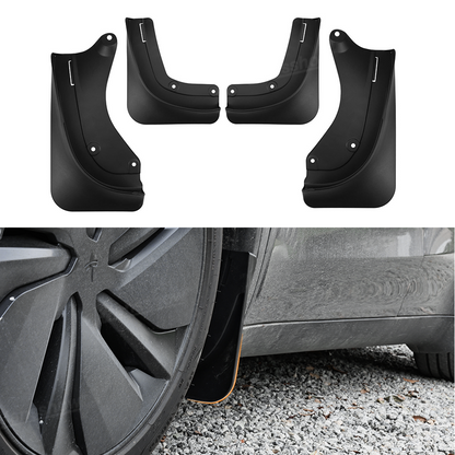 Model Y Juniper Fender Mud Flaps front view