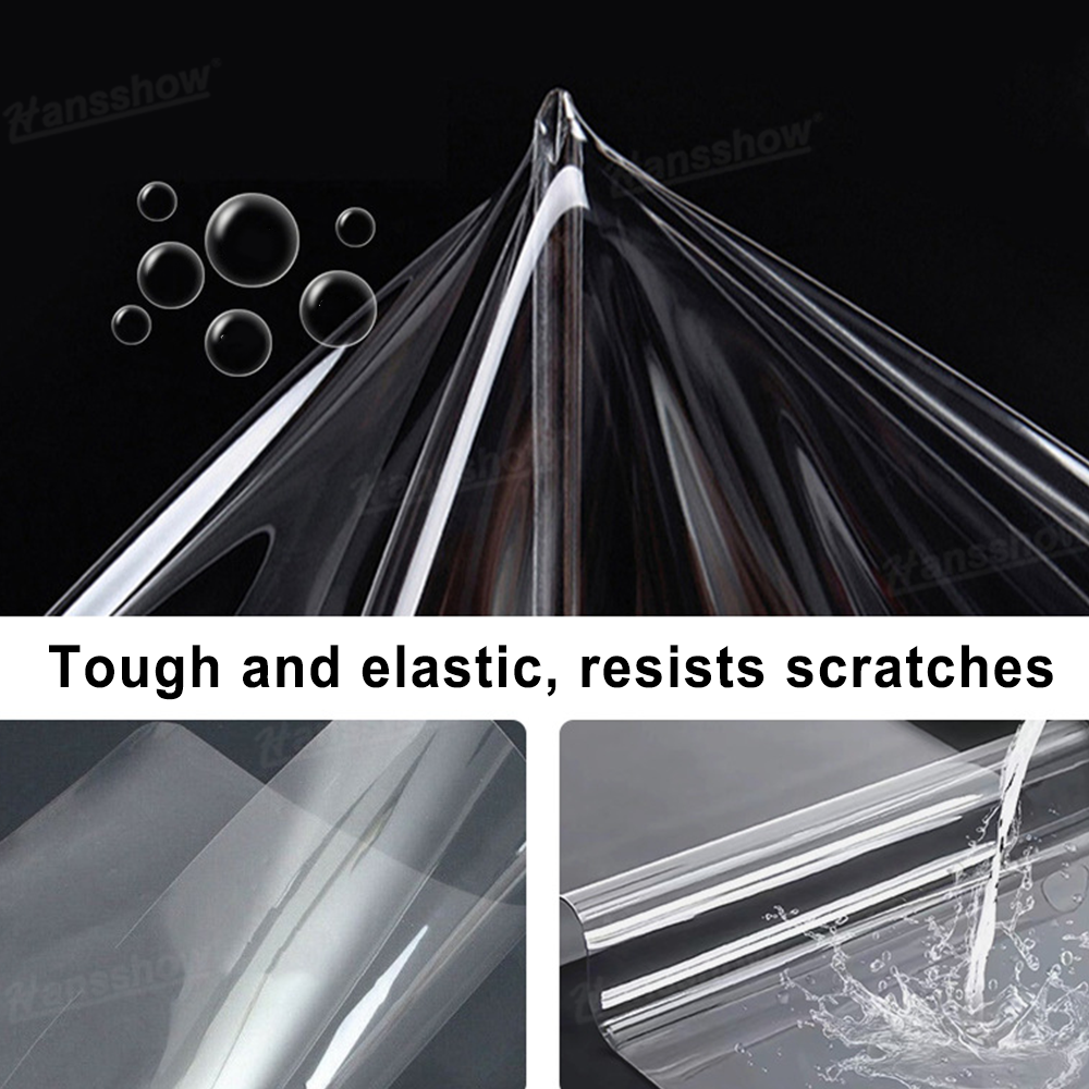 Model Y Juniper Light Bar & Headlight TPU Protective Film Kit PPF - close-up detail