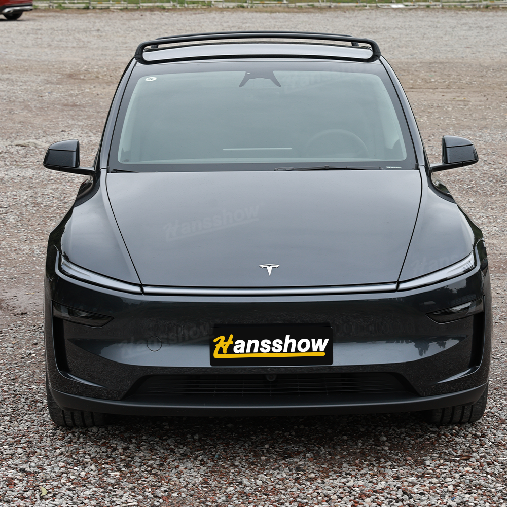 Model Y Juniper Light Bar & Headlight TPU Protective Film Kit PPF - installation process