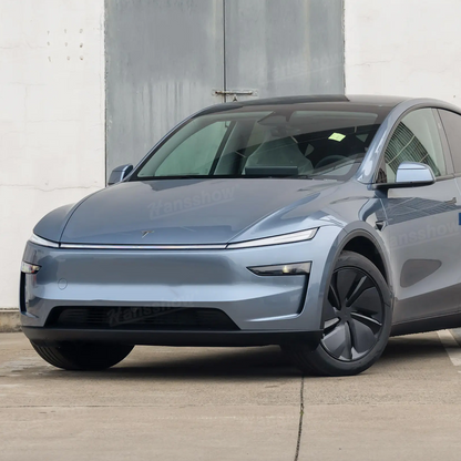 Model Y Juniper Light Bar & Headlight TPU Protective Film Kit PPF - finished look on Tesla Model Y