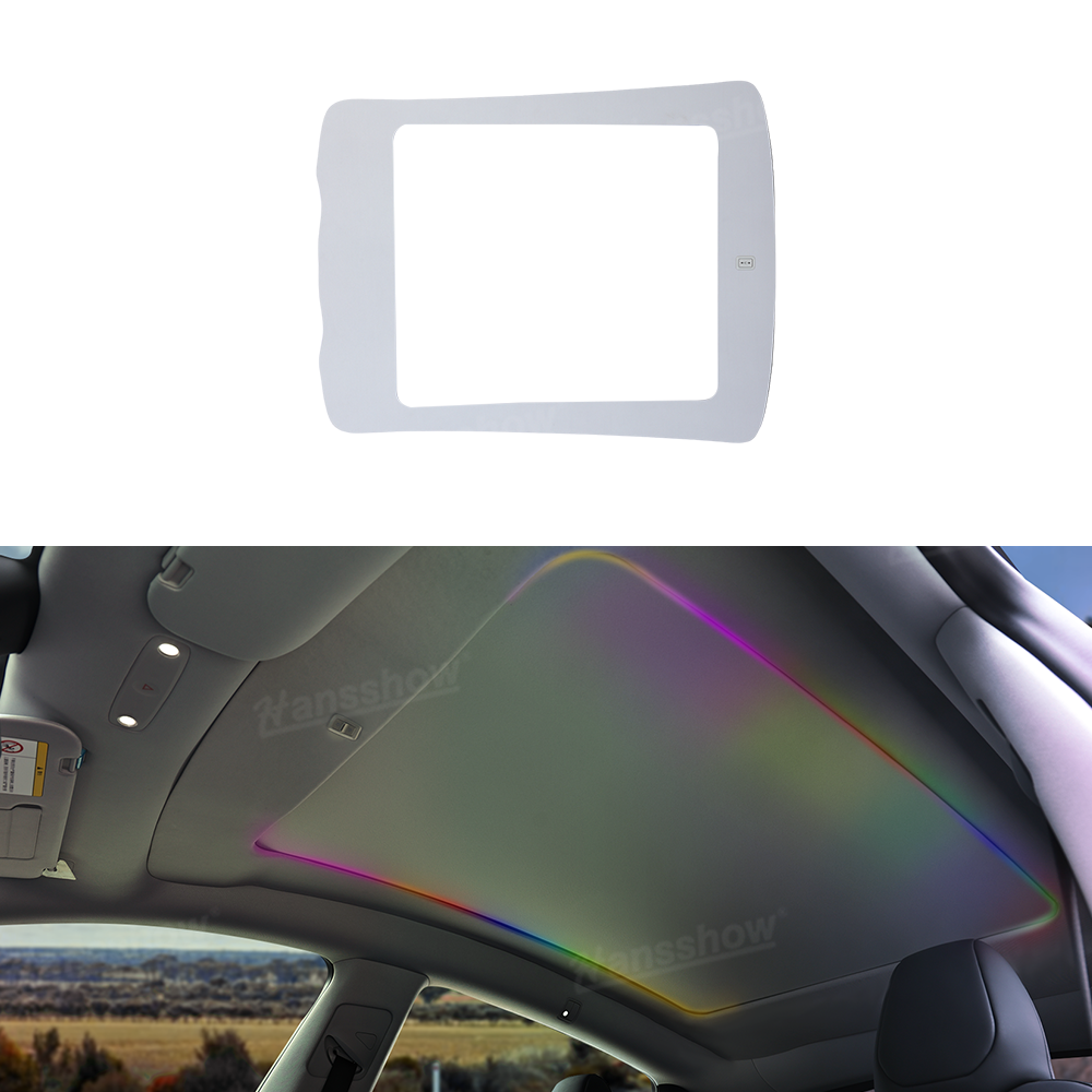 Model Y Juniper Power Sunshade front view