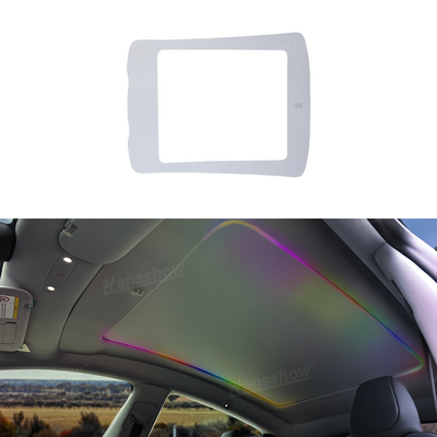 Model Y Juniper Power Sunshade front view