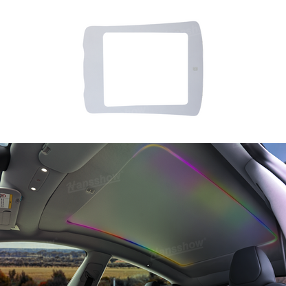 Model Y Juniper Power Sunshade front view