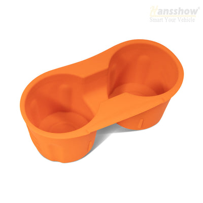 Model 3/Y Silicone Center Console Cup Holder for Tesla Model Y - Fitment demonstration