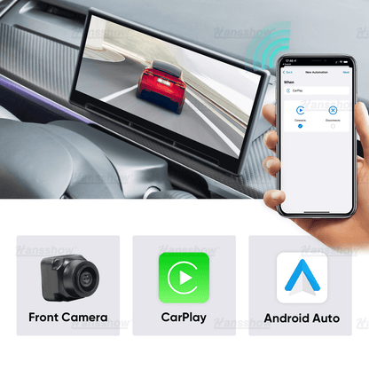 G-Series Model 3/Y F9 9 Inches Touch Screen Smart Dashboard front view