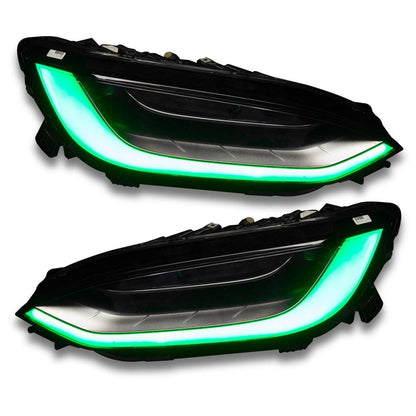 Tesla Model X DRL Boards (Multicolor Flow) 2016-2021