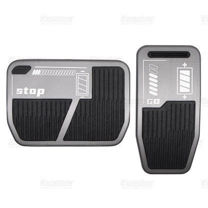 Complete Tesla Anti-Slip Accelerator & Brake Pedal Set for Model 3 & Y