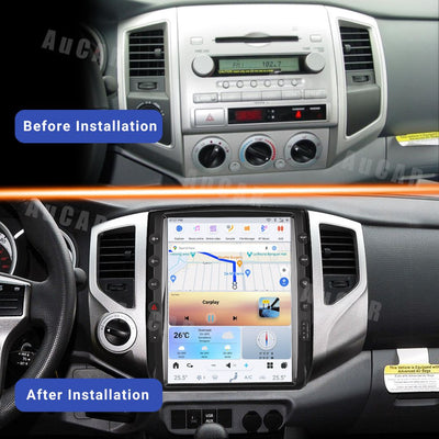 G-Series touchscreen detail for Toyota Tacoma