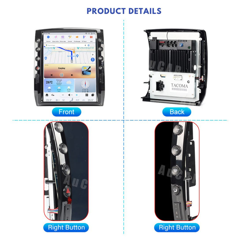 12.1" G-Series Tesla Screen for TOYOTA Tacoma (2005-2015)