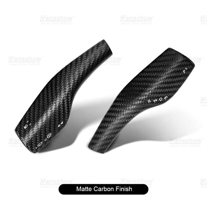 Model 3 & Y Carbon Fiber Turn Signal Stalk Covers for Tesla Model Y - stylish design