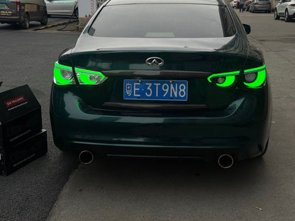 RGB Animated Tail Lights for Infiniti Q50 (2014-2017)