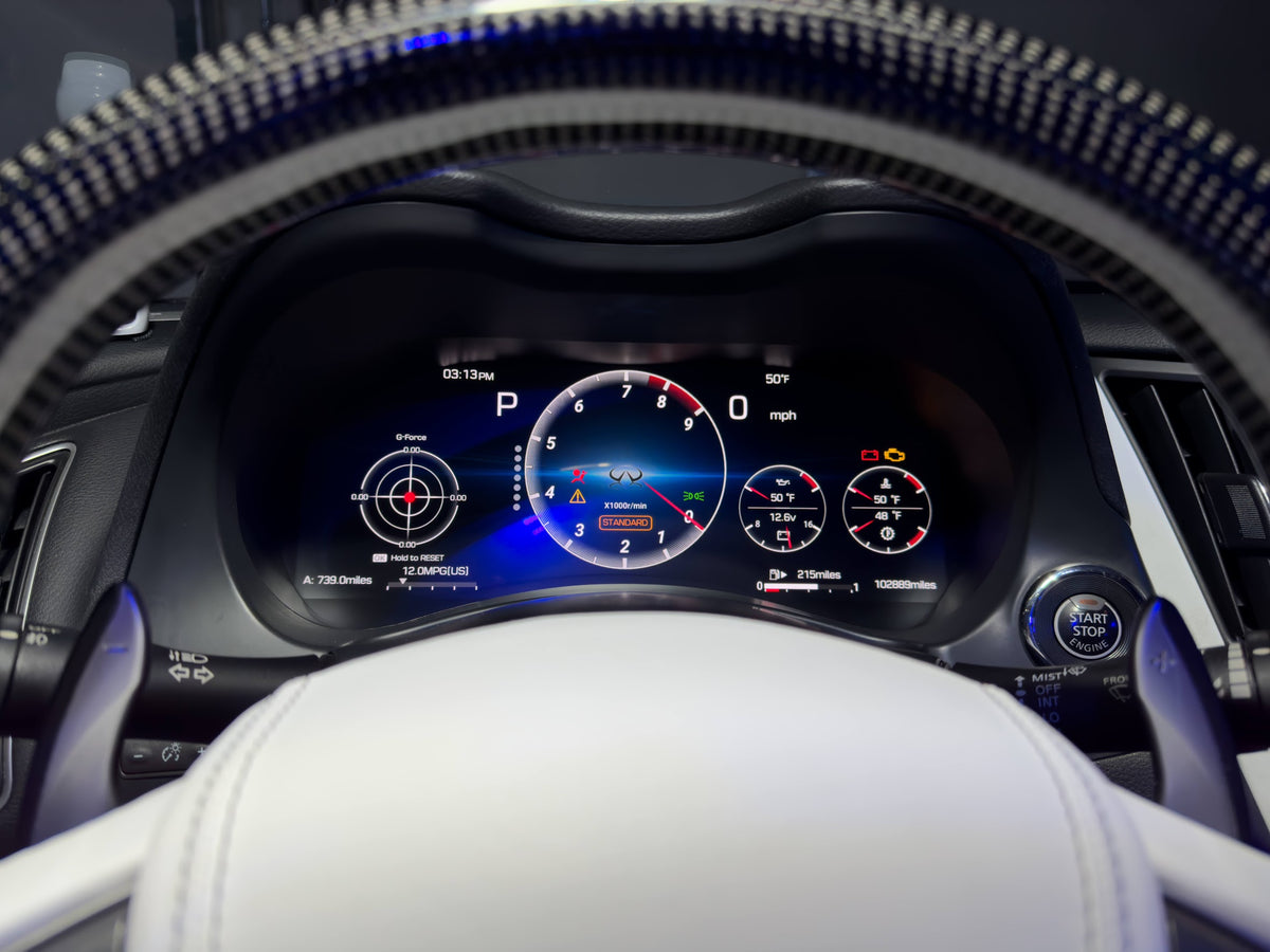 APEX Digital Dash for Infiniti Q50/Q60 (2014-2024) | Digital Cluster ...
