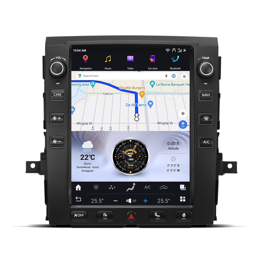 Nissan Titan (2016-2019) Android Head Unit | SquareWheels G-Series