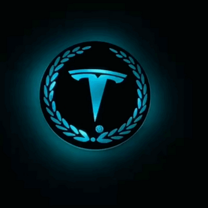 Triangle Window Acrylic Ambient Light for Tesla Model Y front view