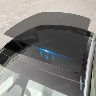 Model Y Juniper Skylight Roof Heat Shield Film front view