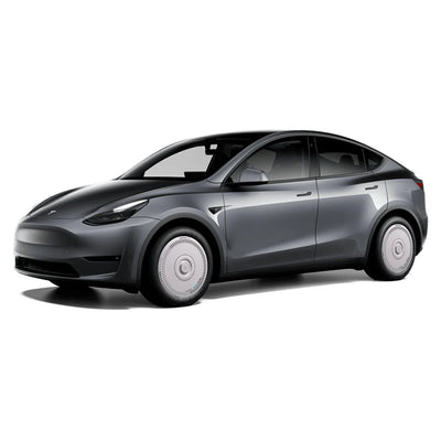 HALODISC 2 wheel covers for Tesla Model Y 21 inch white