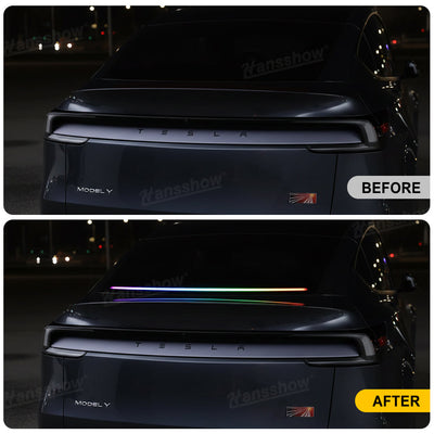 Model Y Juniper Ambient Lighting detail view