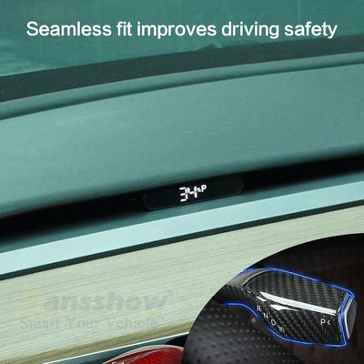Model 3/Y Dashboard Hidden HUD for Tesla Model Y - close-up detail
