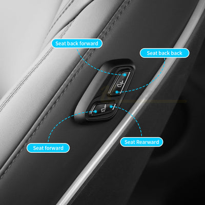 Model 3/Y Seat Adjustment Wireless Remote Control Button for Tesla Model Y - top view