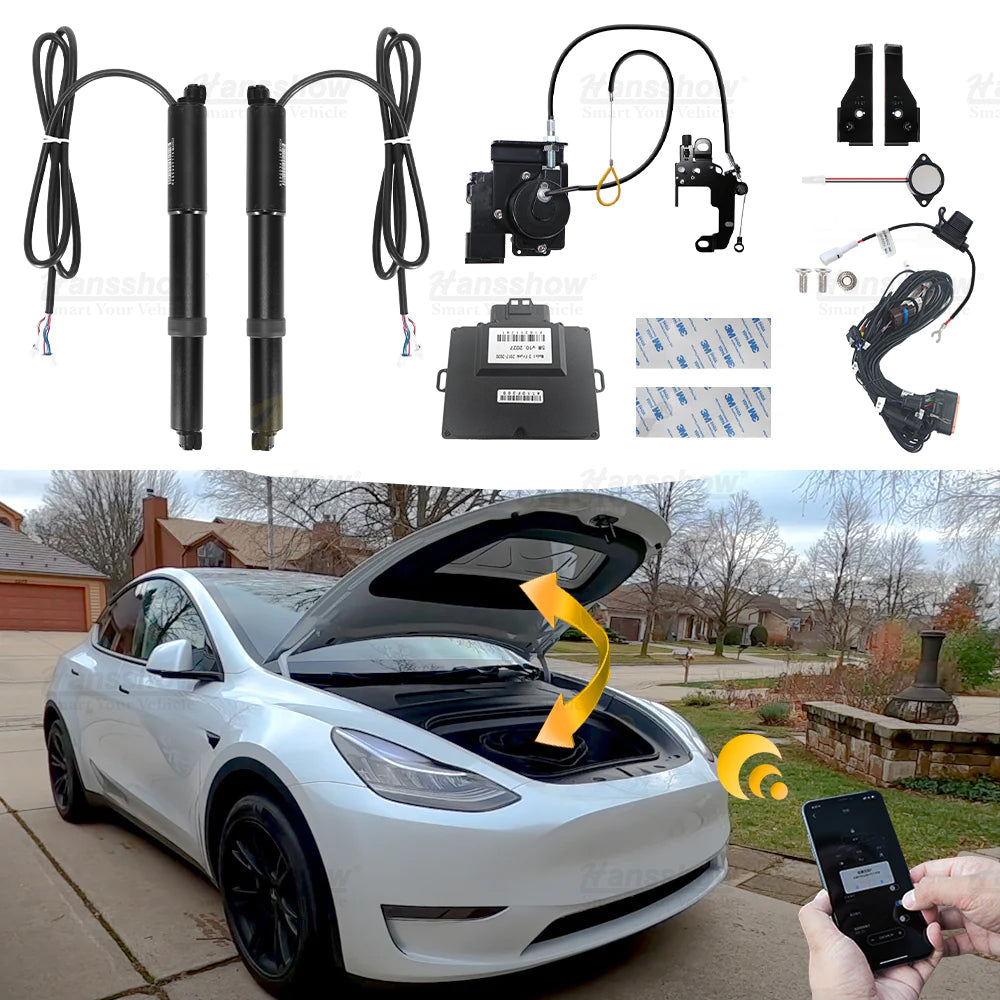 Model Y Power Frunk V5 and Trunk Kick Sensor front view