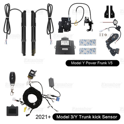 Model Y Power Frunk V5 and Trunk Kick Sensor safety features