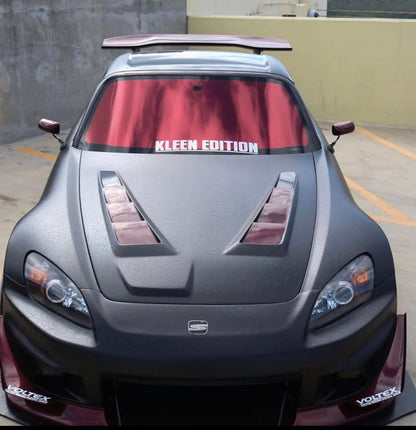 Reflective Window Tint — Vulcan Red