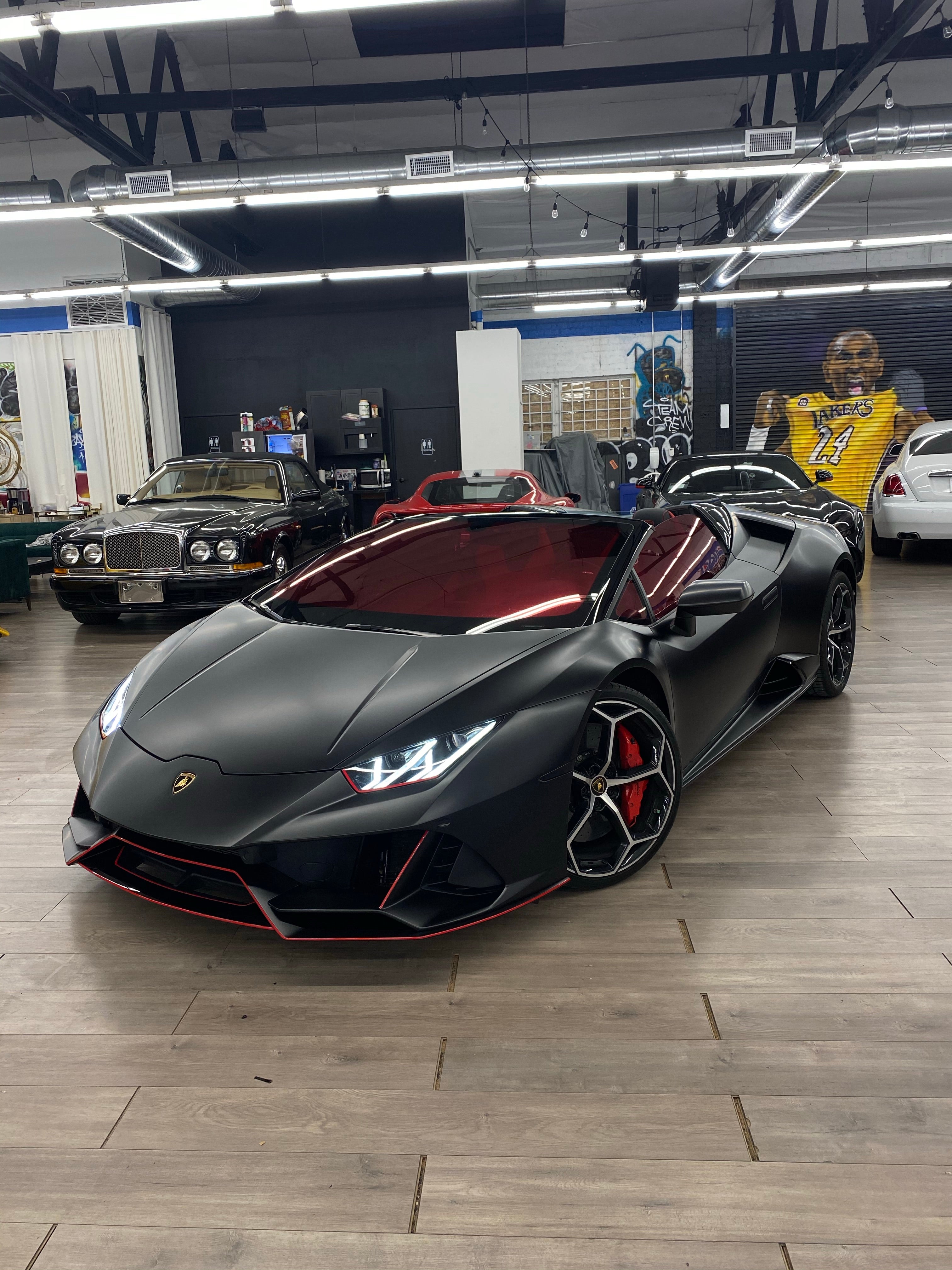 Reflective Window Tint — Vulcan Red