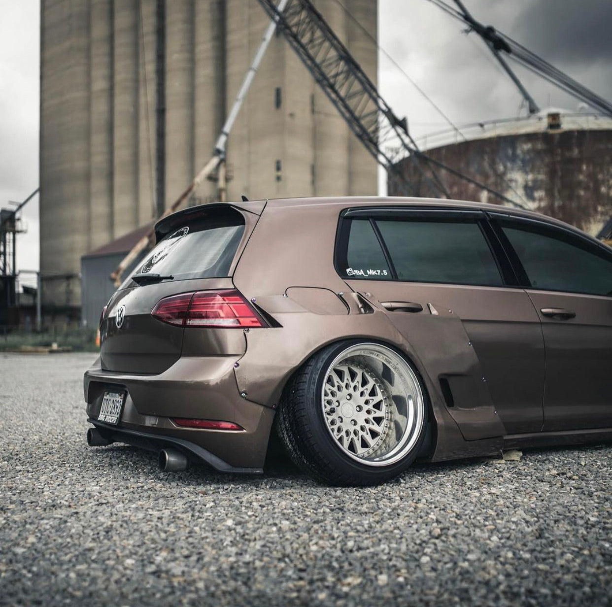 Reflective Window Tint — Nebula Black