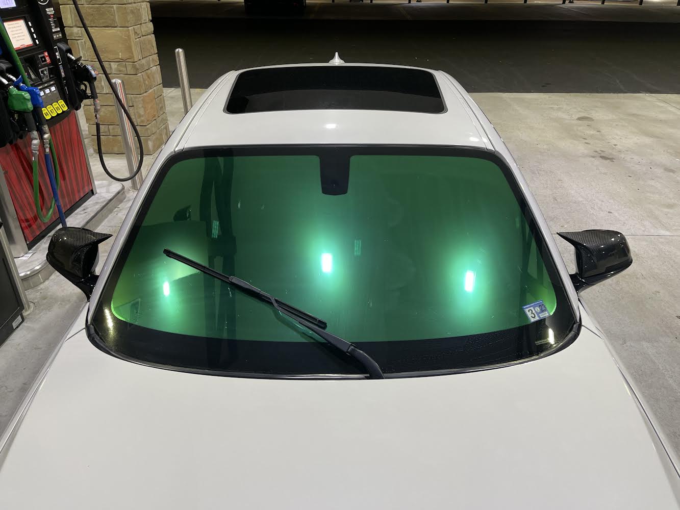 Reflective Window Tint — Peridot Green
