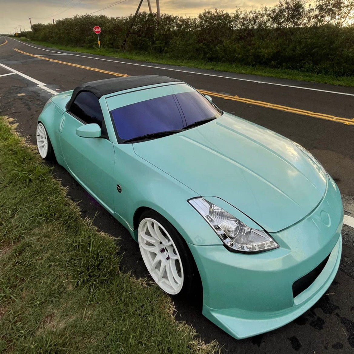Reflective Window Tint — Amethyst Purple