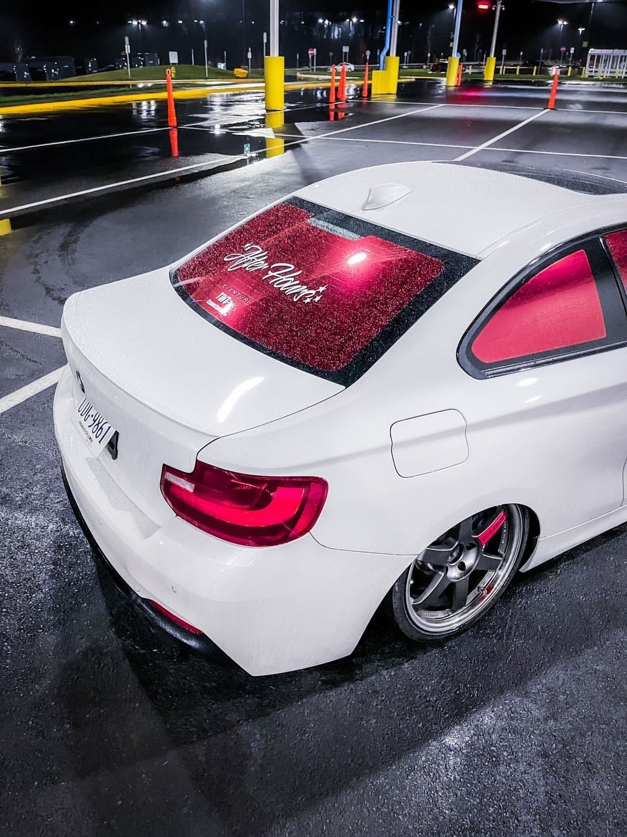 Reflective Window Tint — Vulcan Red