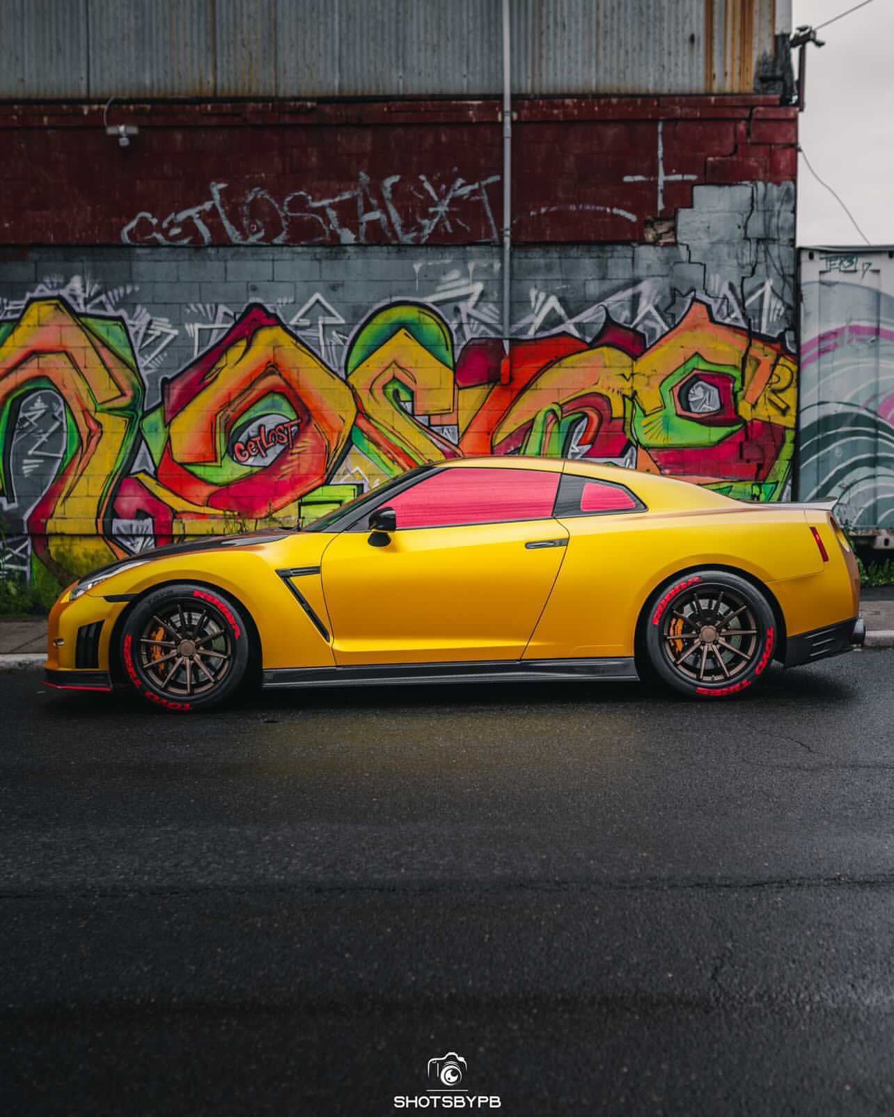Reflective Window Tint — Vulcan Red