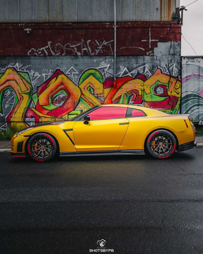 Reflective Window Tint — Vulcan Red