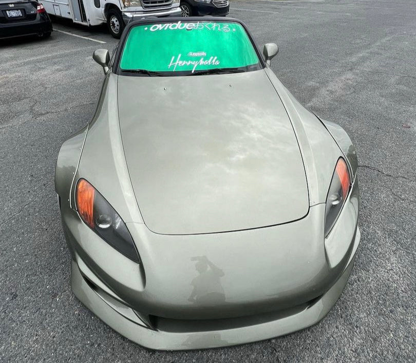 Reflective Window Tint — Peridot Green