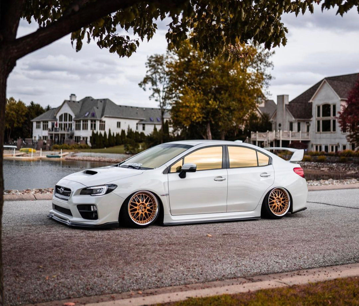 Reflective Window Tint — Phantom Gold