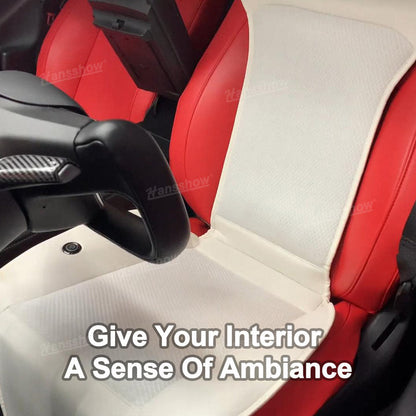 Model 3&Y Cooling Seat Cover showcasing comfort