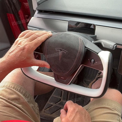 Yoke Style Steering Wheel for Tesla Model Y - modern aesthetics