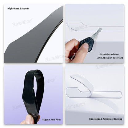 Model Y/3 Door Handle Sticker Anti Scratch Wrap detail close-up