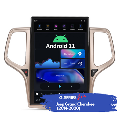 G-Series Android head unit for Jeep Grand Cherokee front view