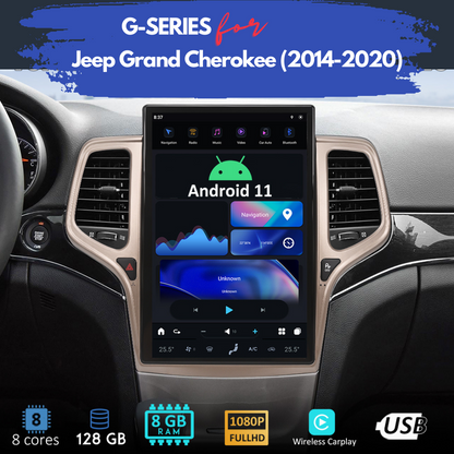 Jeep Grand Cherokee (2010-2020) Android 13 G-Series Headunit