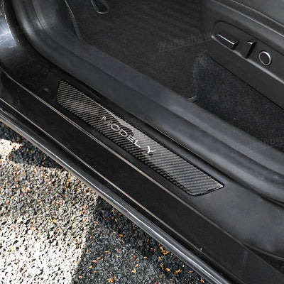 Model Y Juniper Door Sill Protector front view