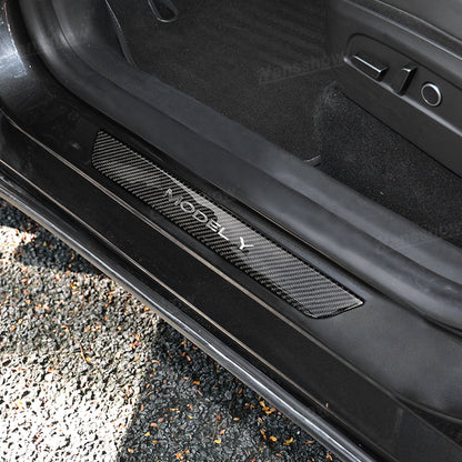 Model Y Juniper Door Sill Protector front view