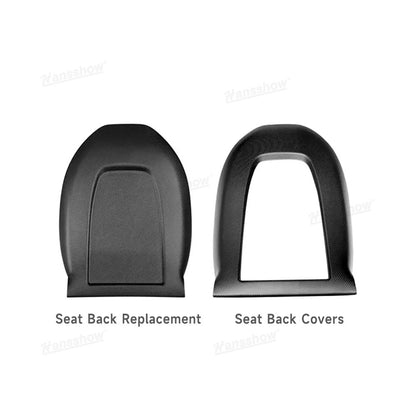 Tesla Model Y Carbon Fiber Seat Back Replacement detailed view